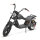 Elektro Scooter E-Chopper CP6 mit Straßenzulassung bis zu 48 km/h schnell - ca. 50 km Reichweite, 60V | 2000W | 20AH Akku-Schwarz