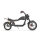 Elektro Scooter E-Chopper CP6 mit Straßenzulassung bis zu 48 km/h schnell - ca. 50 km Reichweite, 60V | 2000W | 20AH Akku-Schwarz