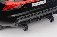 Kinderfahrzeug - Elektro Auto "Audi RS E-Tron" - lizenziert - 12V7AH Akku und 4 Motoren- 2,4Ghz + MP3 + Leder + EVA-Schwarz