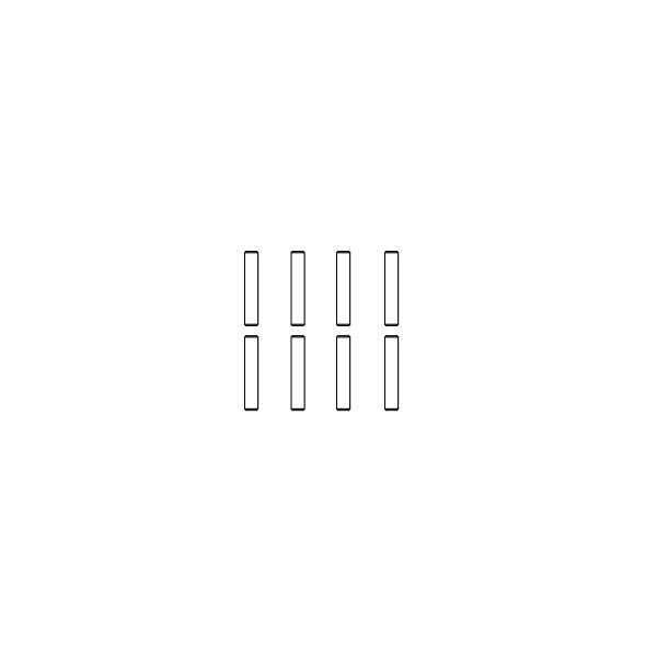 Stift 2x10 VE8 Tiger-Splinter Cocoon-Dakar Voltage-Major-Tiger-Hoolk Infect-Ripper