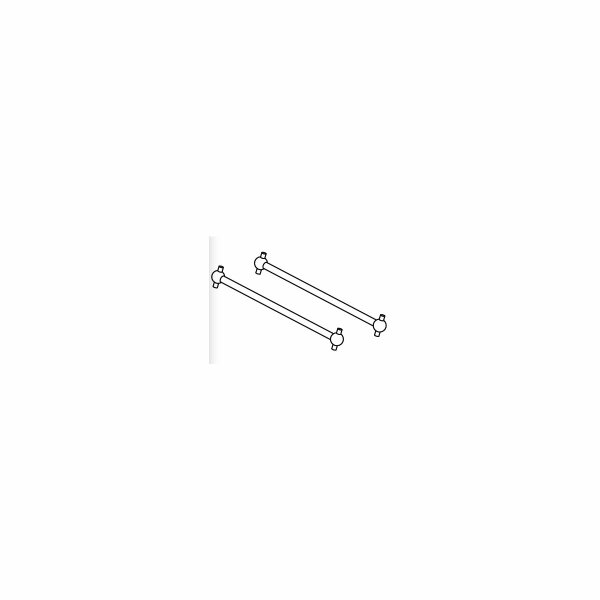 Antriebswelle VE2 Vo-Mj-In-LQ hinten 76mm Voltage-Major-Infect-Liquid SR10
