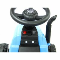 Ride-on Traktor New Holland mit Anhänger blau 6V