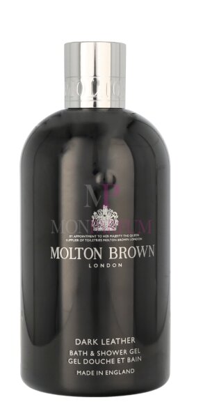M.Brown Dark Leather Bath & Shower Gel 300ml
