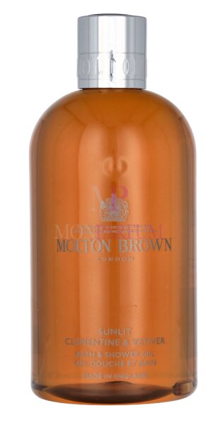 M.Brown Sunlit Clementine & Vetiver Bath & Shower Gel 300ml