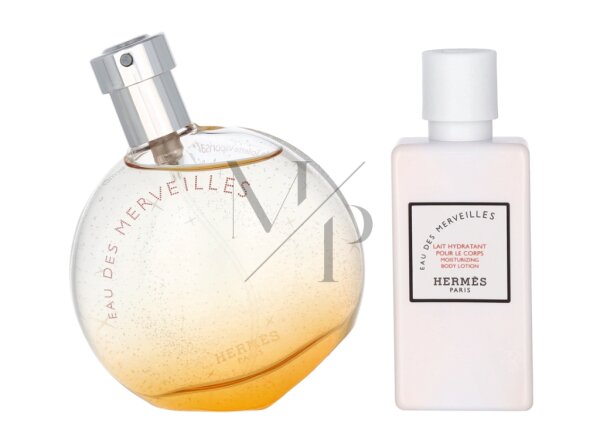 Hermes Eau Des Merveilles Geschenkset Eau de Toilette 50ml/Body Milk 40ml