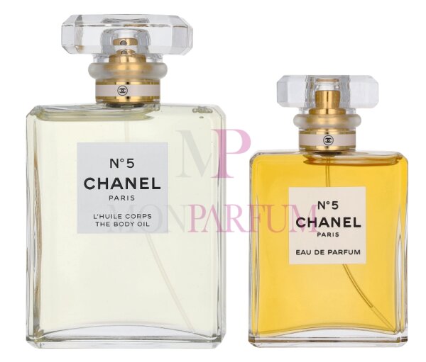 Chanel No 5 Geschenkset Eau de Parfum 50ml/Body Oil 100ml