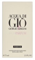 Armani Acqua Di Gio Pour Homme Parfum Spray Refillable 75ml