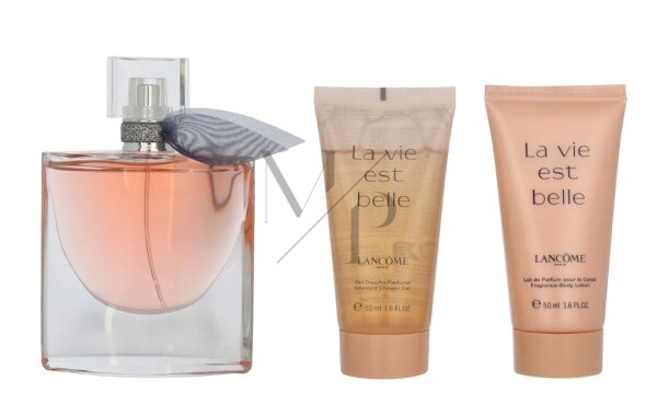 Lancome La Vie Est Belle Geschenkset Eau de Parfum 50ml/Bodylotion 50ml/Shower Gel 50ml