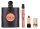 YSL Black Opium Geschenkset Eau de Parfum 90ml/Eau de Parfum 10ml/Rouge Mini Pur Couture Lipstick (Nu Muse)1,3g