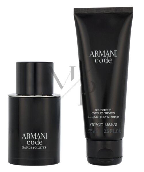 Armani Code Pour Homme Geschenkset Eau de Toilette 50ml/Shower Gel 75ml