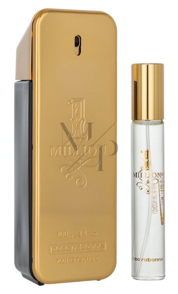 Paco Rabanne 1 Million Geschenkset Eau de Toilette 100ml/Edt Travel Spray 20ml
