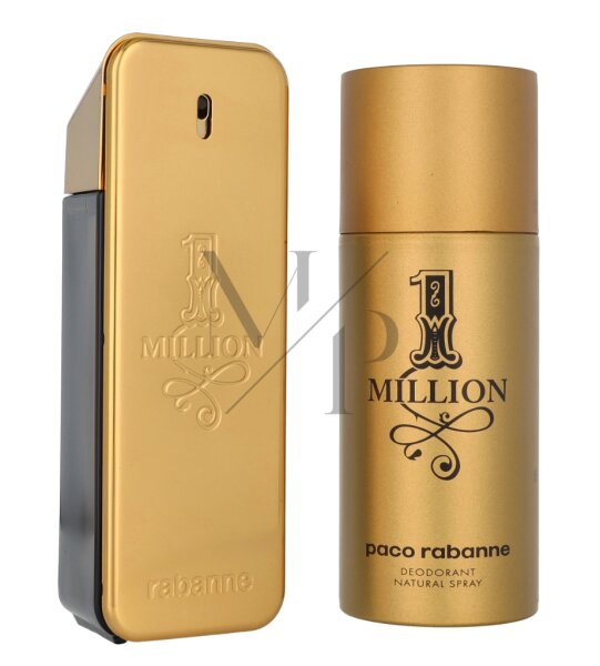 Paco Rabanne 1 Million Geschenkset Eau de Toilette 100ml/Deodorant Spray 150ml