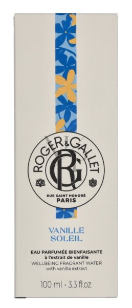 Roger & Gallet Beneficial Scented Water Vanille Soleil 100ml