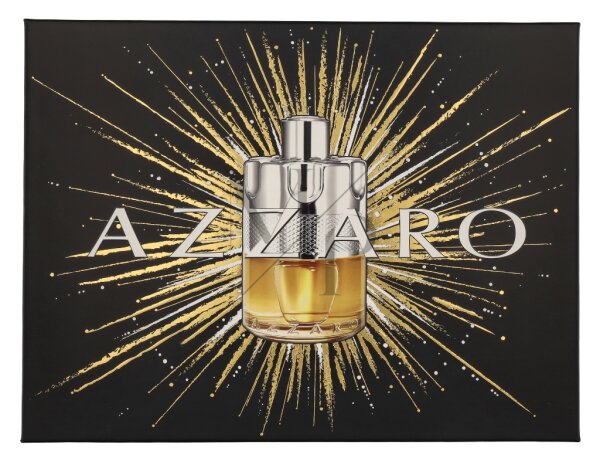 Azzaro Wanted Geschenkset Eau de Toilette 100ml/Hair & Body Shampoo 75ml/Eau de Toilette 10ml