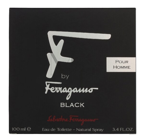 S. Ferragamo F By Ferragamo Black Eau de Toilette 100ml
