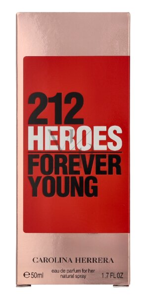 Carolina Herrera 212 Women Heroes Forever Young Eau de Parfum 50ml