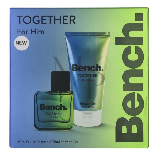 Bench Together For Him Geschenkset Eau de Toilette 30ml/Shower Gel 75ml