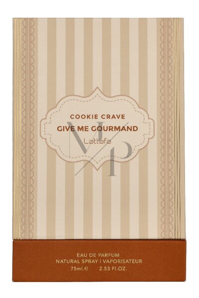 Lattafa Cookie Crave Give Me Gourmand Eau de Parfum 75ml