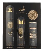 Latafa Asad Geschenkset Eau de Parfum 100ml/Deo Spray...