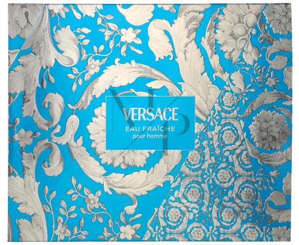 Versace Eau Fraiche Geschenkset Eau de Toilette 50ml/Bath & Shower Gel 50ml/Aftershave Balm 50ml