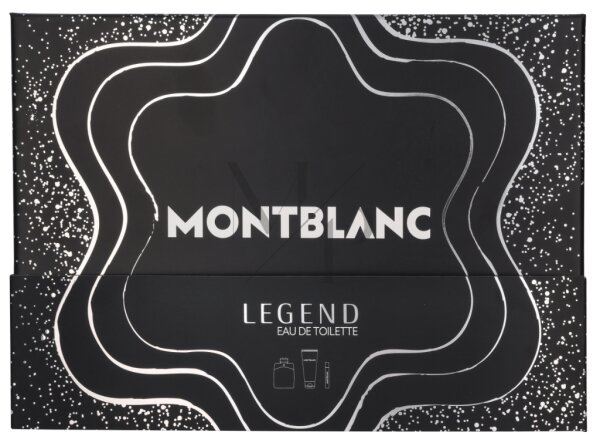 Montblanc Legend Pour Homme Geschenkset Eau de Toilette 100ml/Eau de Toilette 7.5ml/Shower Gel 100ml