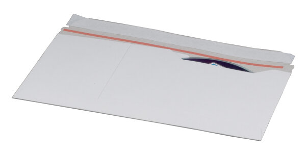 CD-Mailer DIN lang, 218x121, Fenster links 250g/m² DL 223x123
