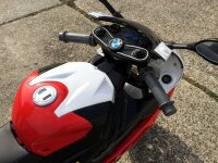 Kinderfahrzeug - Elektro Kindermotorrad - von BMW lizenziert "S1000RR" 12V7Ah+EVA Reifen -rot