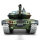 RC Panzer "German Leopard 2A6" Heng Long 1:16 mit R&S, Metallgetriebe (Stahl) und Metallketten -2,4Ghz -V 7.0 - PRO mit RRZ