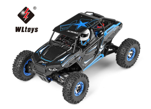 RC Elektro Monster Truck 1:12 mit 2,4Ghz, 50 km/h, Allradantrieb "Storm 428B" von WL Toys