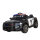 Kinderfahrzeug - Elektro Auto "Polizei Design -66" - 12V7AH Akku,2 Motoren- 2,4Ghz Fernsteuerung, MP3