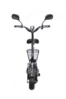E-Scooter bis zu 35 km/h schnell - 25km Reichweite, 36V | 1000W | 12AH Akku, mit Straßenzulassung -BEEC