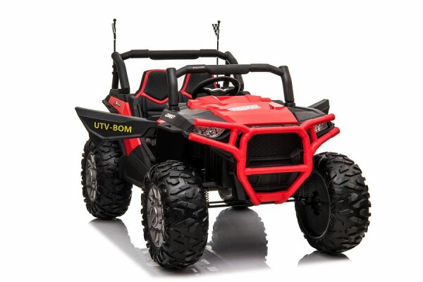 Kinderfahrzeug - Elektro Auto "Buggy 999" - 12V10AH Akku,4 Motoren- 2,4Ghz, Allrad+2 Sitzer+Ledersitz+EVA