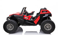 Kinderfahrzeug - Elektro Auto "Buggy 928" - 2x 12V7A Akku,4x75W Motoren- 2,4Ghz, Allrad+2 Sitzer+Ledersitz+EVA