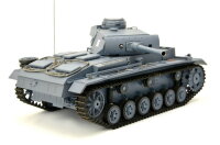 RC Panzer "Kampfwagen III" 1:16 Heng Long -Rauch&Sound - mit Stahlgetriebe und 2,4Ghz Fernsteuerung - V7.0 - Pro