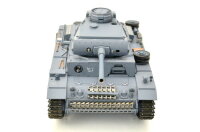 RC Panzer "Kampfwagen III" 1:16 Heng Long -Rauch&Sound - mit Stahlgetriebe und 2,4Ghz Fernsteuerung - V7.0 - Pro