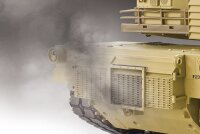 RC Panzer "M1A2 Abrams" 1:16 Heng Long -Rauch&Sound, Stahlgetriebe, Metallketten, 2,4Ghz V7.0 - Upg-A