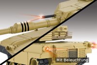 RC Panzer "M1A2 Abrams" 1:16 Heng Long -Rauch&Sound, Stahlgetriebe, Metallketten, 2,4Ghz V7.0 - Upg-A