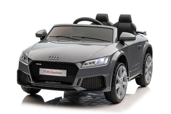 Kinderfahrzeug - Elektro Auto "Audi TTRS" - lizenziert - 12V7A Akku und 2 Motoren- 2,4Ght+MP3+EVA+Leder-Grau