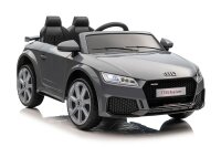 Kinderfahrzeug - Elektro Auto "Audi TTRS" - lizenziert - 12V7A Akku und 2 Motoren- 2,4Ght+MP3+EVA+Leder-Grau