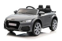 Kinderfahrzeug - Elektro Auto "Audi TTRS" - lizenziert - 12V7A Akku und 2 Motoren- 2,4Ght+MP3+EVA+Leder-Grau